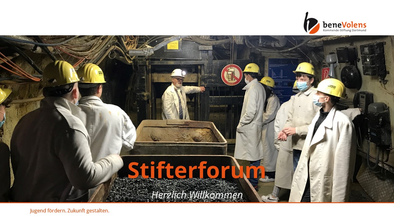 Einladung zum Stifterforum am Samstag, den 19. November 2022 um 9:30 Uhr